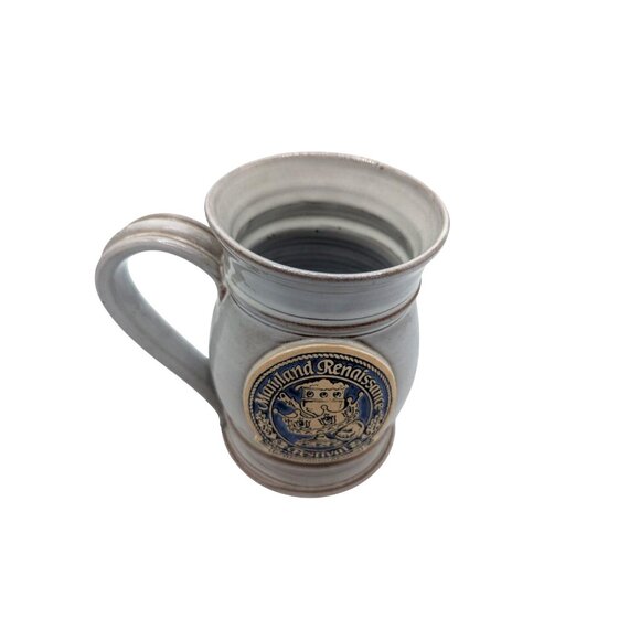 Maryland Renaissance Festival Ceramic Beer Mug With Handle - Picture 2 of 8